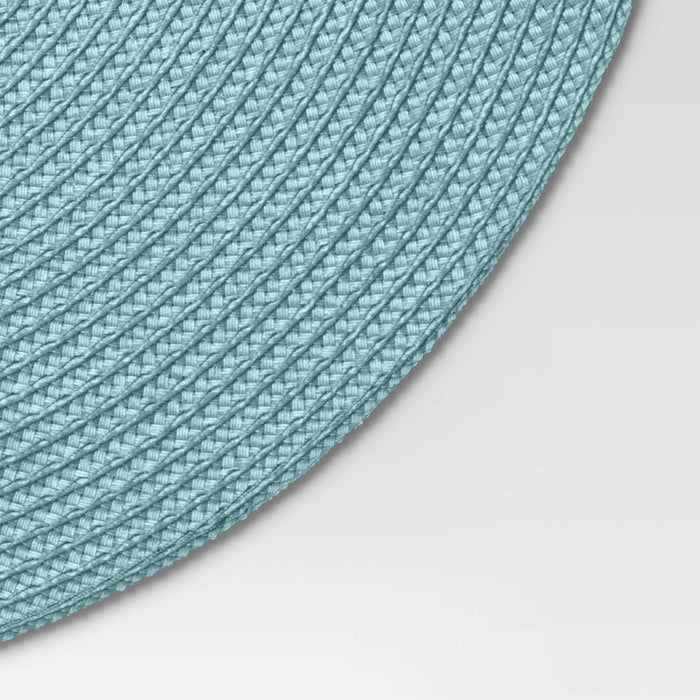 Polyround Charger Placemat Blue - Threshold