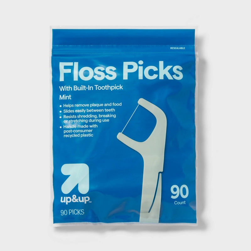 Floss Picks Mint - up & up