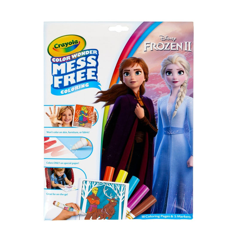 Crayola Color Wonder Frozen 2 Coloring Pages Set