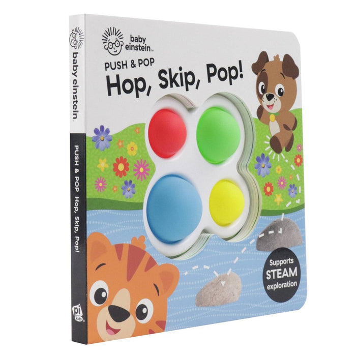 Baby Einstein: Skip, Hop, Pop! Push & Pop (Board Book)