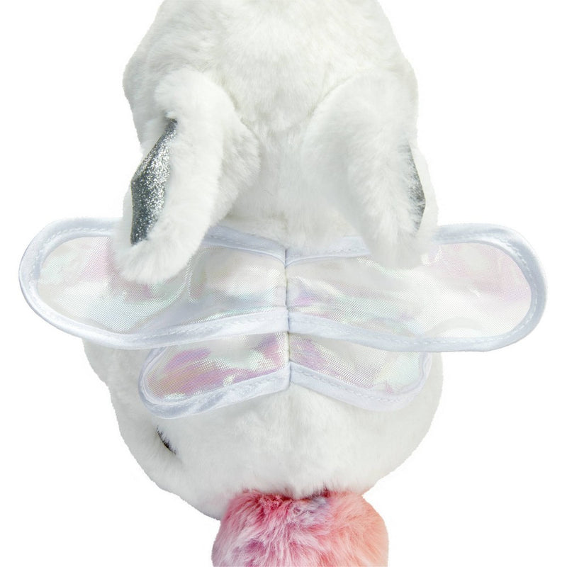 FAO Schwarz Toy Plush Bunny Fairy 9" White