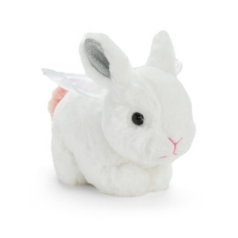 FAO Schwarz Toy Plush Bunny Fairy 9" White