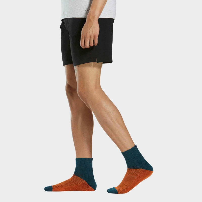 Pair of Thieves Men's Hustle Ankle Socks - Blue/Orange 6-12