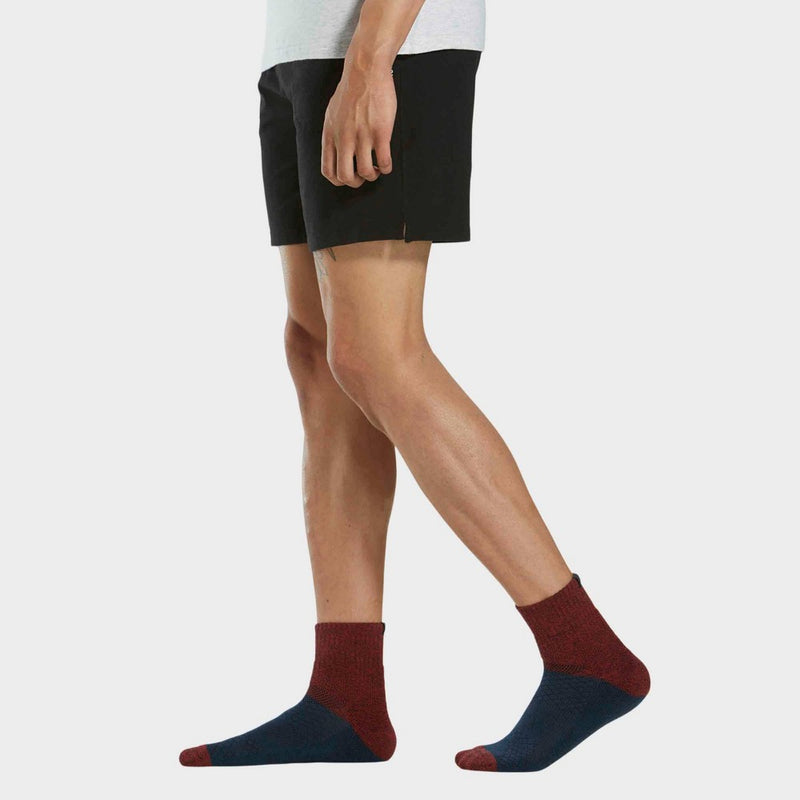 Pair of Thieves Men's Hustle Ankle Socks - Blue/Orange 6-12