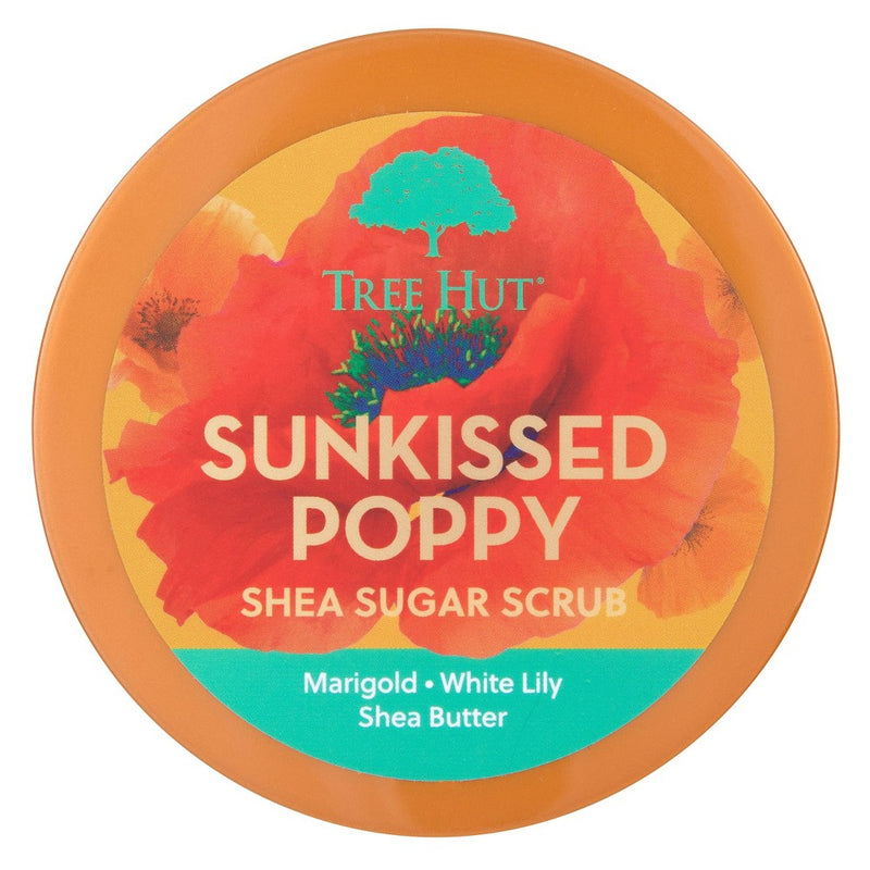 Tree Hut Sunkissed Poppy Shea Sugar Body Scrub - 18oz