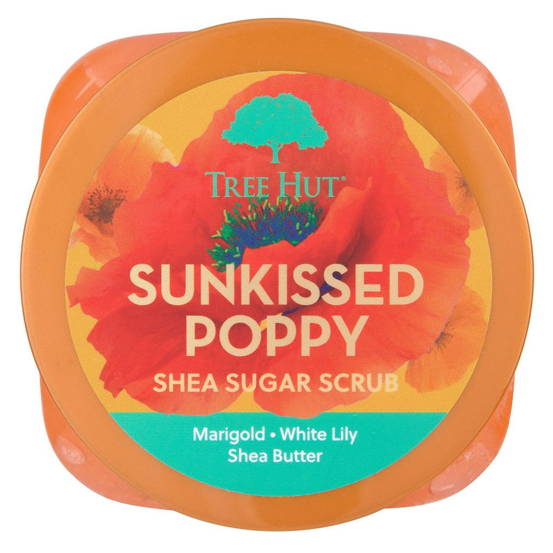 Tree Hut Sunkissed Poppy Shea Sugar Body Scrub - 18oz