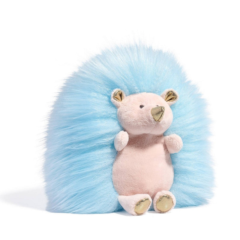 FAO Schwarz 6" Sparklers Blue Hedgehog Toy Plush