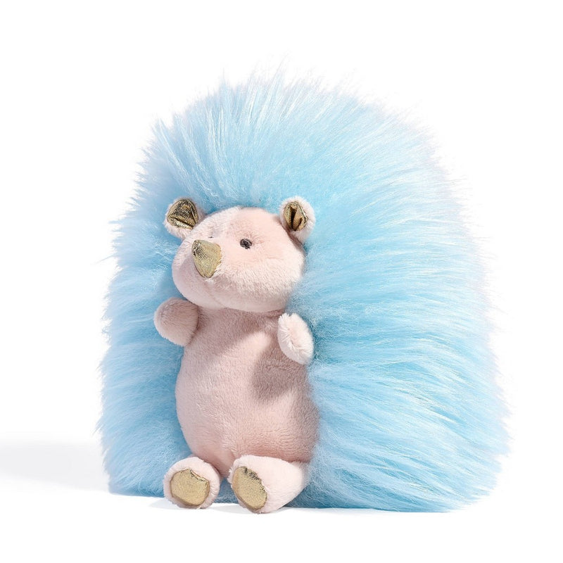 FAO Schwarz 6" Sparklers Blue Hedgehog Toy Plush