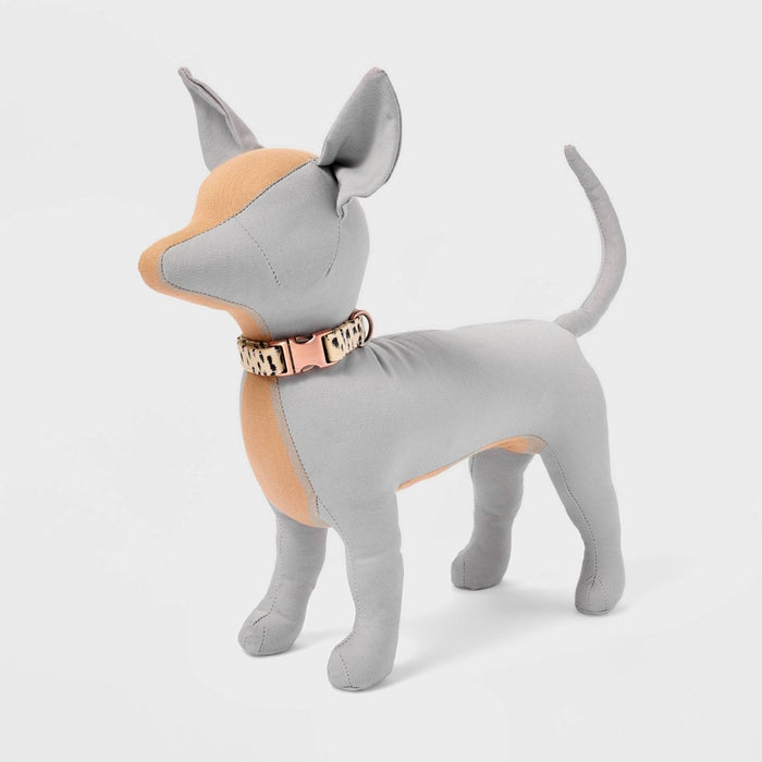 Animal Print Fashion Adjustable Dog Collar - XS - Boots & Barkley