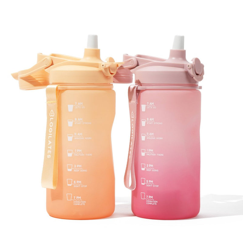 Blogilates 40oz 2pk Water Bottles - Citrus Haze