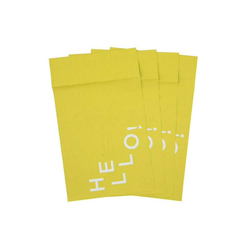 Scotch 4pk Packt Small Mailer Lime Green