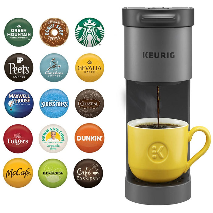Keurig K-Mini Go Single-Serve K-Cup Pod Coffee Maker Gray