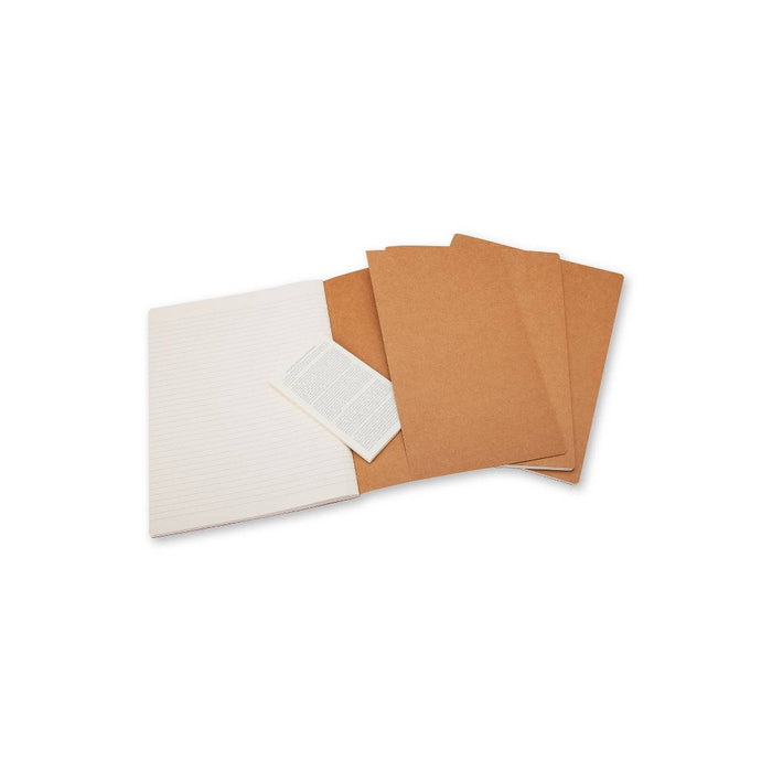 Moleskine Ruled Journal XL Cahier Kraft Brown