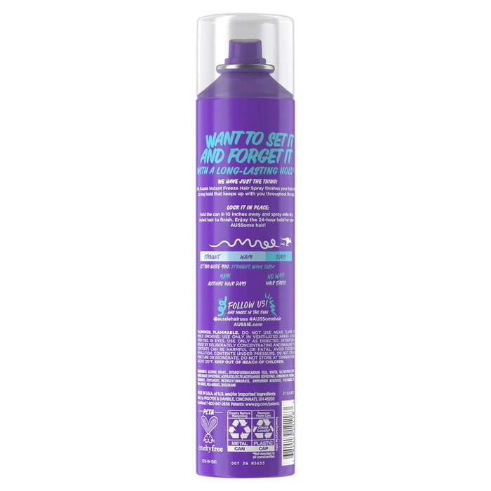 Aussie Instant Freeze Aero Hair Spray - 10oz