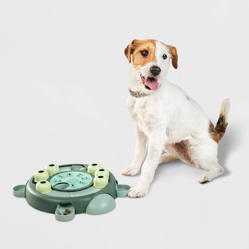 Turtle Puzzle Dog Toy - Boots & Barkley
