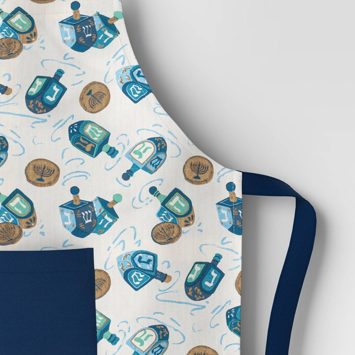 Hanukkah Dreidel Printed Kids Apron - Threshold