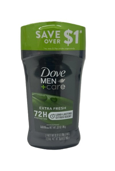 Dove Men+Care 72-Hour Antiperspirant & Deodorant Stick - Extra Fresh - 2.7oz/2ct