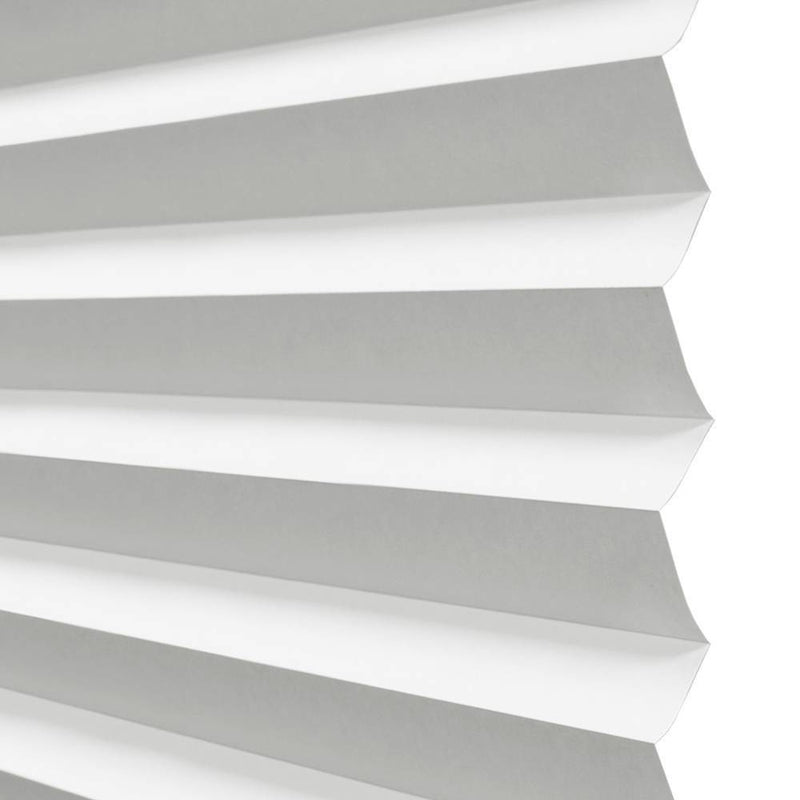 36"x72" Lumi Home Furnishings Light Filtering Pleated Paper Window Shade White (LOCAL PICKUP ONLY)