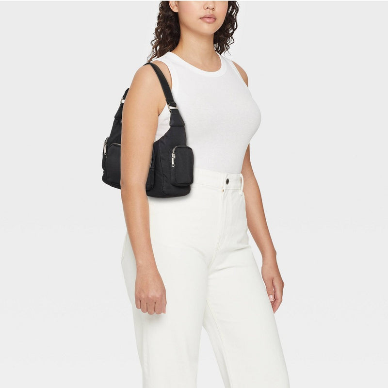 Utility Shoulder Handbag - Wild Fable Black