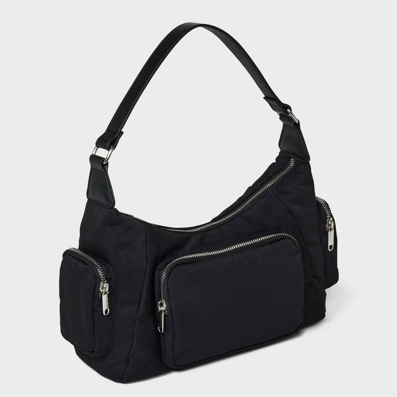 Utility Shoulder Handbag - Wild Fable Black