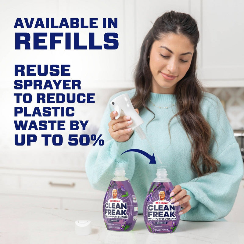 Mr. Clean Lavender Deep Cleaning Mist Multi Surface All Purpose Spray Starter Kit - 16 fl oz
