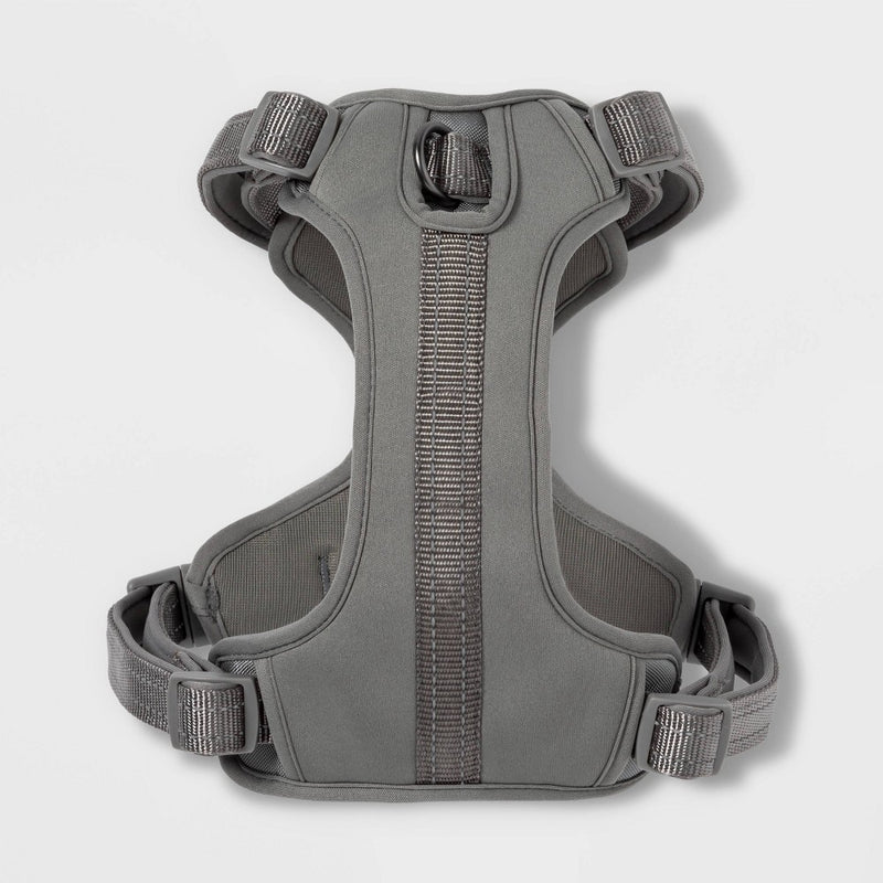 Reflective Comfort Dog Harness - S - Gray - Boots & Barkley