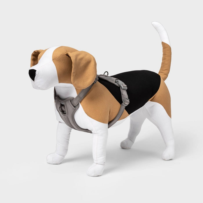 Reflective Comfort Dog Harness - S - Gray - Boots & Barkley