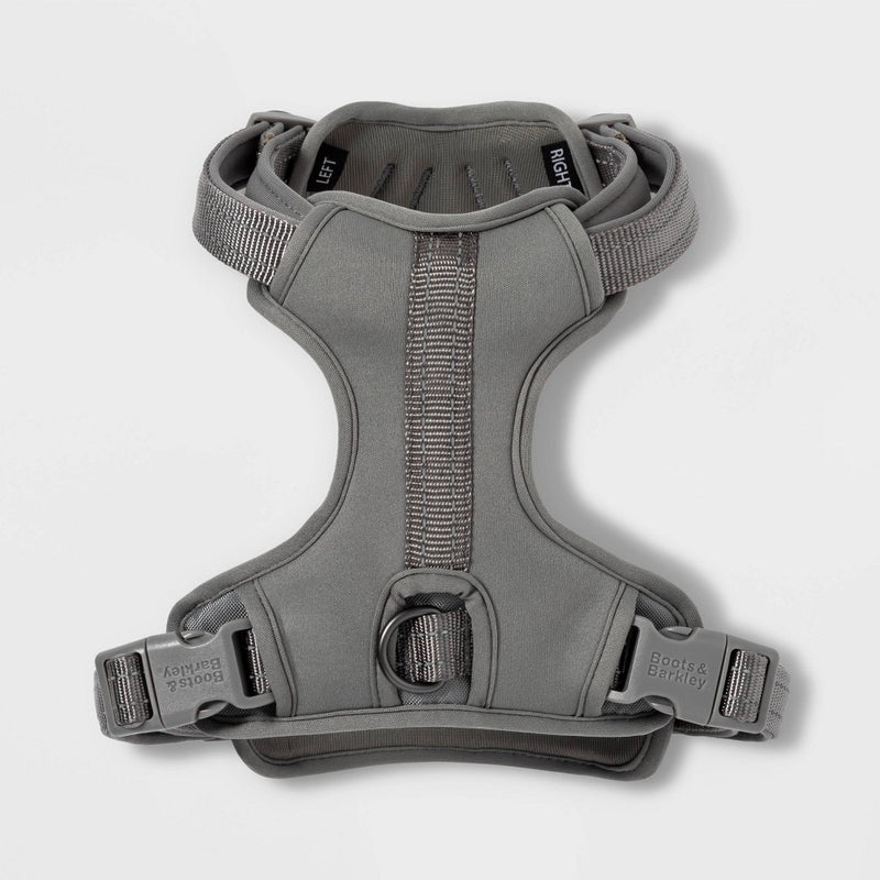 Reflective Comfort Dog Harness - S - Gray - Boots & Barkley