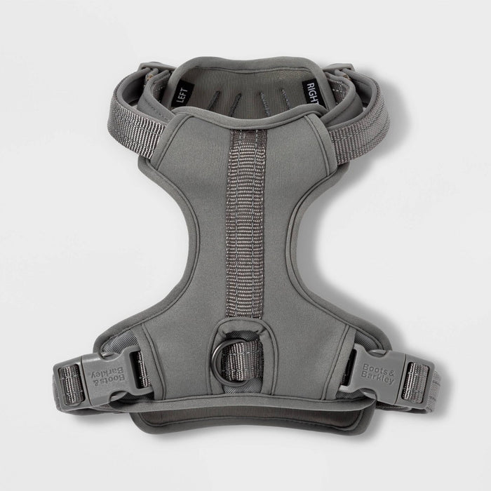 Reflective Comfort Dog Harness - S - Gray - Boots & Barkley