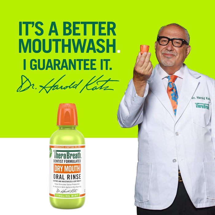 TheraBreath Dry Mouth Oral Rinse - 16 fl oz