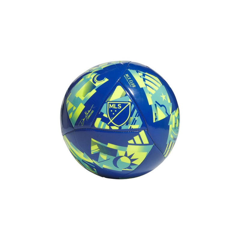 Adidas MLS Size 4 Club Sports Ball - Blue