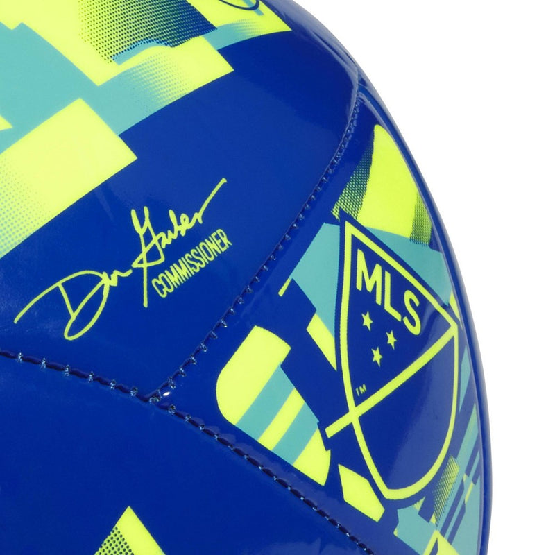 Adidas MLS Size 4 Club Sports Ball - Blue