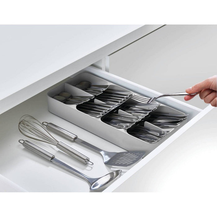 Joseph Joseph DrawerStore Large Compact Cutlery Organizer - Gray