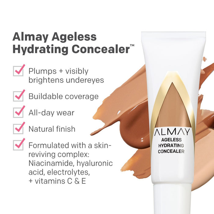 Almay Ageless Hydrating Concealer - 030 Medium - 0.38 fl oz