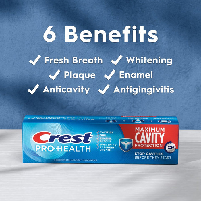 Crest Pro-Health Maximum Cavity Protection Toothpaste - 4.3oz
