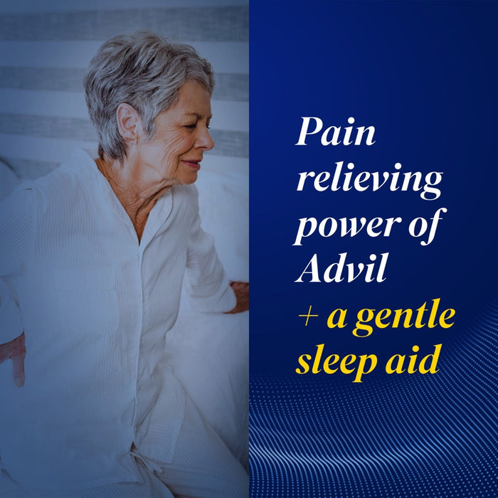 Advil PM Liqui-Gels Pain Reliever/Nighttime Sleep Aid Liquid Filled Capsules - Ibuprofen (NSAID) - 80ct