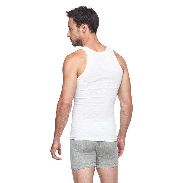 Hanes Premium Men's 6pk Comfort Tank - White S