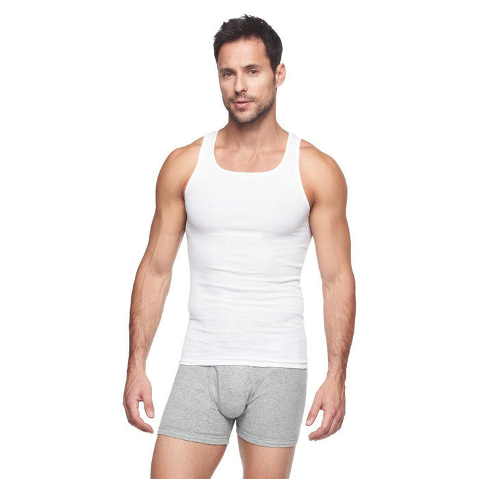 Hanes Premium Men's 6pk Comfort Tank - White S