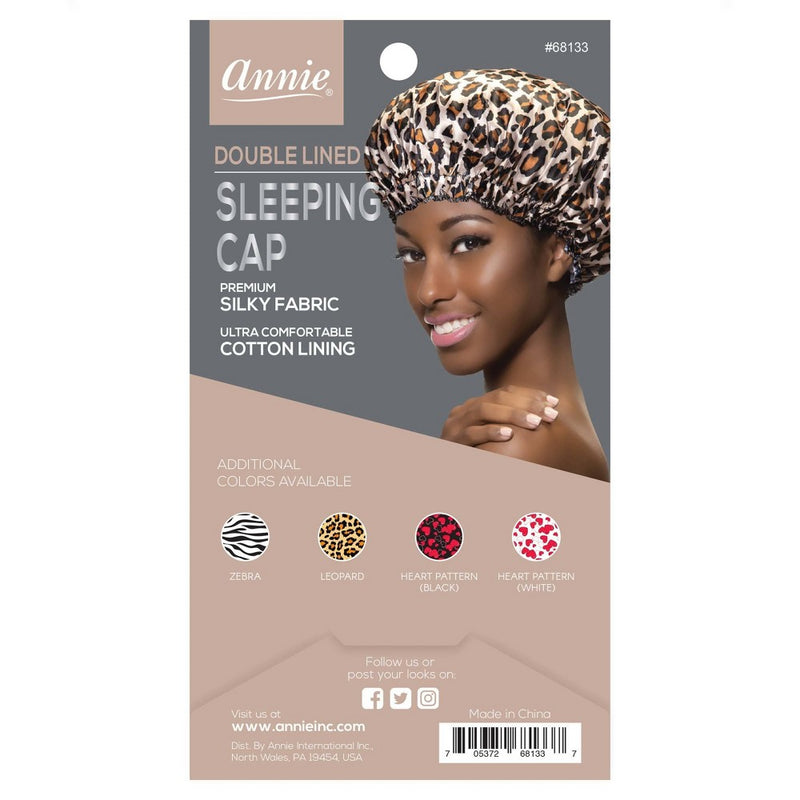 Annie International Deluxe Sleeping Cap - Leopard