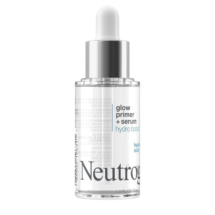 Neutrogena Hydro Boost Glow Booster Primer & Serum, Infused with Purified Hyaluronic Acid