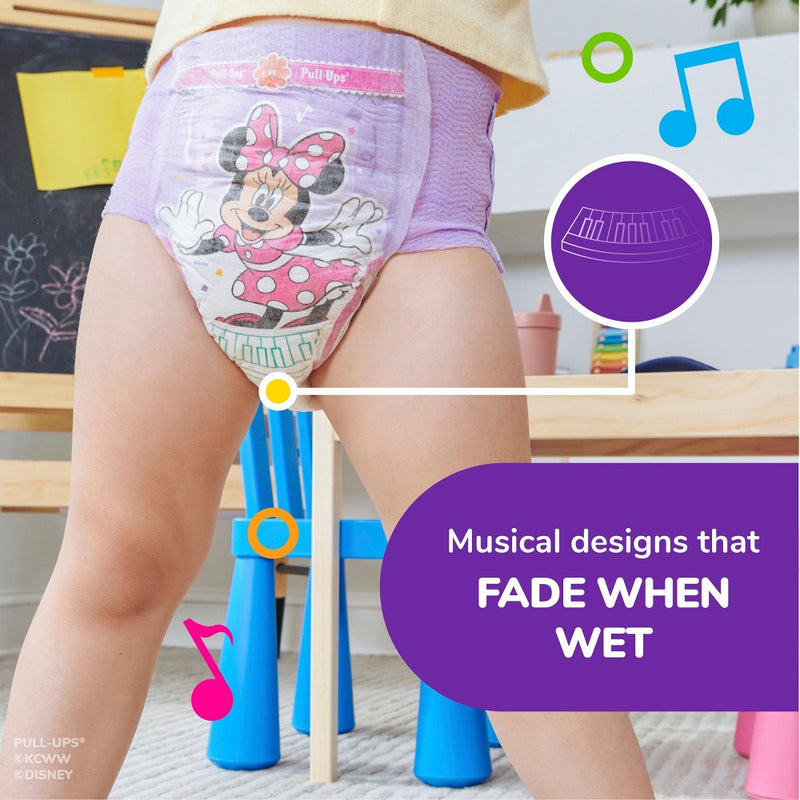 Pull-Ups Girls' Learning Designs Training Pants Econ+ Pack - Size 3T-4T - 92ct