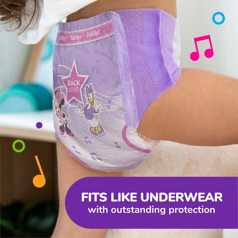 Pull-Ups Girls' Learning Designs Training Pants Econ+ Pack - Size 3T-4T - 92ct