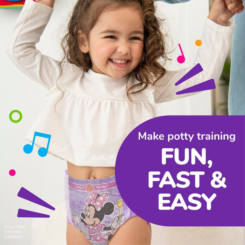 Pull-Ups Girls' Learning Designs Training Pants Econ+ Pack - Size 3T-4T - 92ct