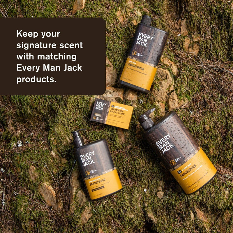 Every Man Jack Men's Moisturizing Beard Butter with Cocoa Butter and Shea Butter - Sandalwood - 4oz