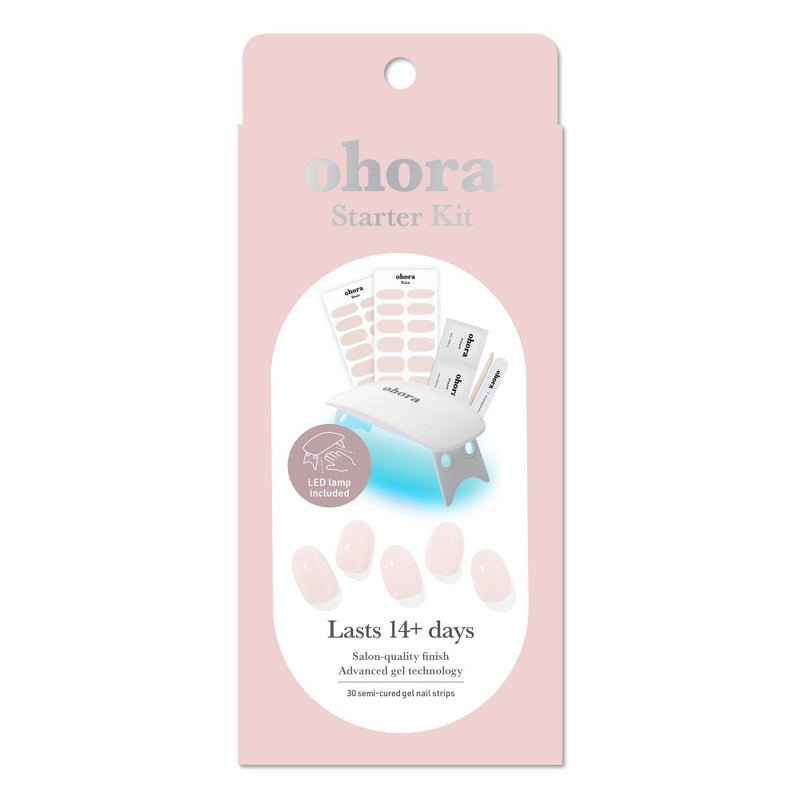 Ohora Gel Nail Art Starter Set - Cream Light - 30pc
