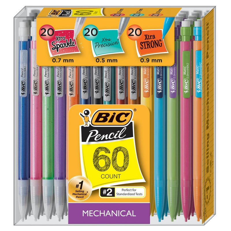 BIC Mechanical #2 Pencil Variety Pack 60ct