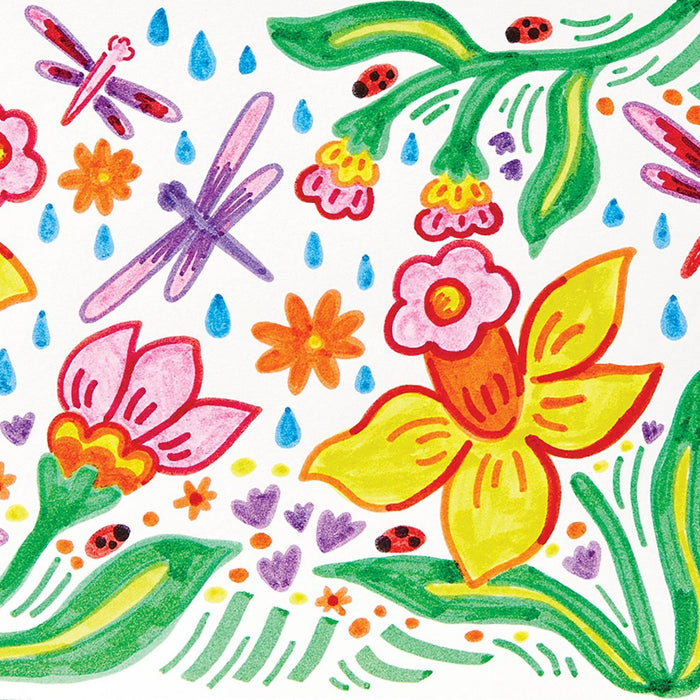 10ct Dual Tip Washable Marker Set - Mondo Llama