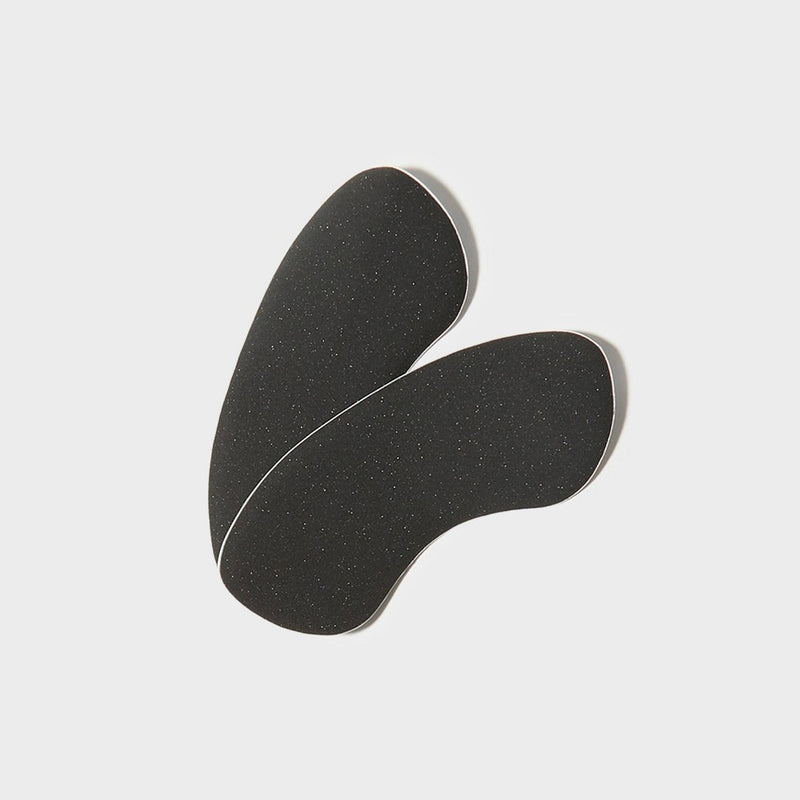 Fab Feet Women's by Foot Petals Back of Heel Insoles Shoe Cushion Black - 1 pair