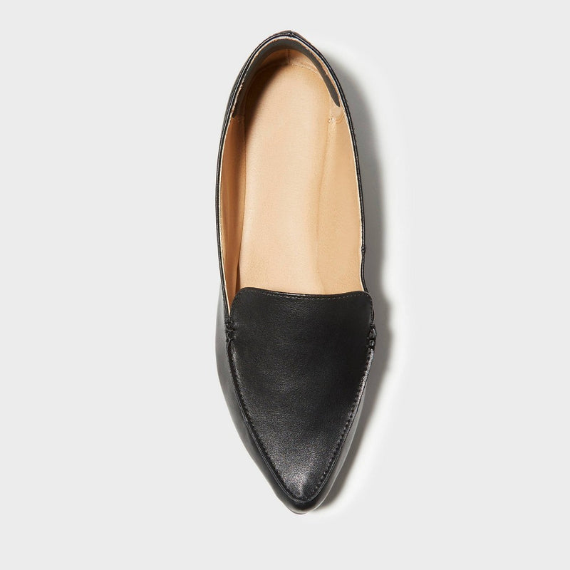 Fab Feet Women's by Foot Petals Back of Heel Insoles Shoe Cushion Black - 1 pair