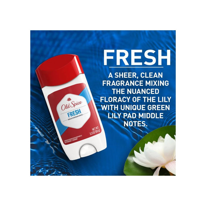 Old Spice High Endurance Anti-Perspirant Deodorant for Men - Fresh Scent - 3.3oz